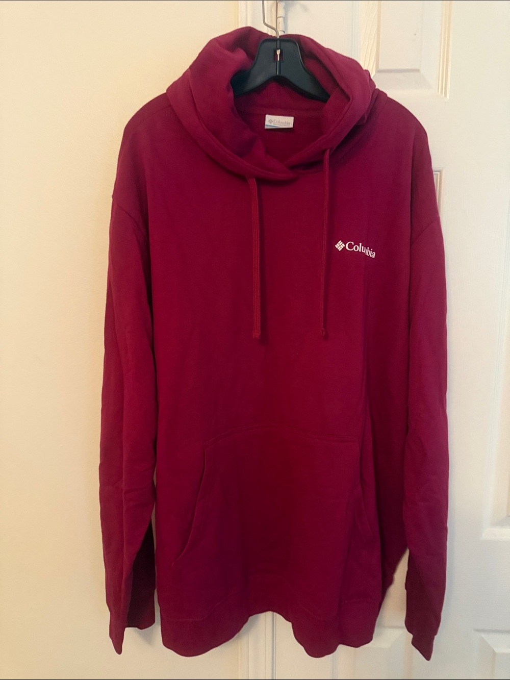 Columbia Men’s Maroon Columbia Hoodie